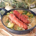 【ジョンソンヴィルとポテトのグラタン】クリスマスにぴったり♪