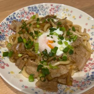 ののんの作ってみた!投稿(味付けオール３『すき風☆豚たまうどん』)