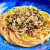 〖混ぜてのせるだけ〗ツナ塩昆布パスタ!うま味たっぷり