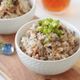 簡単すぎ！？鮭フレークとお茶漬けの素で【鮭の炊き込みご飯】