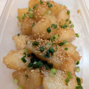 ちゃんこ犬の作ってみた!投稿(じゃがいものめんつゆバター煮【#作り置き#節約#お弁当】)