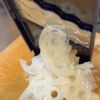 蓮根しらたきんぴらの工程1