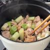 【鶏肉と長ねぎの旨塩おかずスープ】食べ応えバッチリで旨み◎の工程2