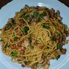 たりおの作ってみた!投稿(納豆嫌いもよろこぶ！納豆とニラのこんがり醤油焼きそば)