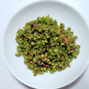ふうかの作ってみた!投稿(佃煮風♩いんげんの炒め煮)