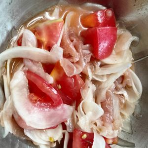 和音の作ってみた!投稿(和えるだけで簡単！玉ねぎと生ハムのマリネ)