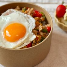 10分で完成！【和風納豆ガパオライス】