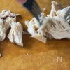 【鶏ささみの搾菜和え】太りにくいおつまみでお酒を美味しく。の工程2