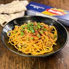 【濃厚肉味噌パスタ】反則級のコクと旨味