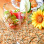 野菜たっぷりさっぱり！メキシコ料理セビーチェ