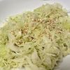 月雪由翔の作ってみた!投稿(【調味料1つ】5分で出来る！千切りキャベツの和風炒め)