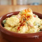 手作りアリオリでスペイン風ポテトサラダ