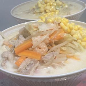 すみれの作ってみた!投稿(【まるでお店の味！野菜たっぷりちゃんぽん麺】スープ絶品)