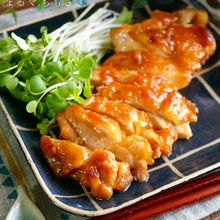 漬けこまなくていい！西京漬けみたいな♥チキンのみそ照り焼き