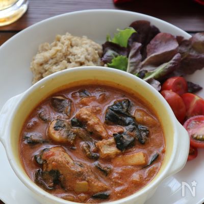 さば缶のトマトカレー　くさみ無し・まろやかで美味しい！