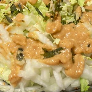 すみれの作ってみた!投稿(生でも超絶おいしい《白菜の居酒屋風♡サラダ》)