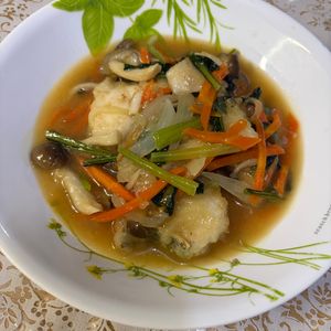 1151679の作ってみた!投稿(たらの中華風♡たっぷり野菜あんかけ【#とろみづけ不要】)
