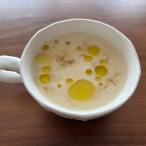 こむぎの作ってみた!投稿(カルダモン香る★ひよこ豆のポタージュ)