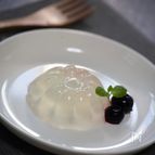 【青いレモンで】青檸檬のゼリー