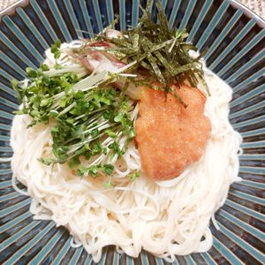 よっこの作ってみた!投稿(【明太そうめん】あえるだけの速攻ランチ)