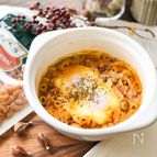 【ヘルシーな元気スープ！】アホ風マメロニスープ