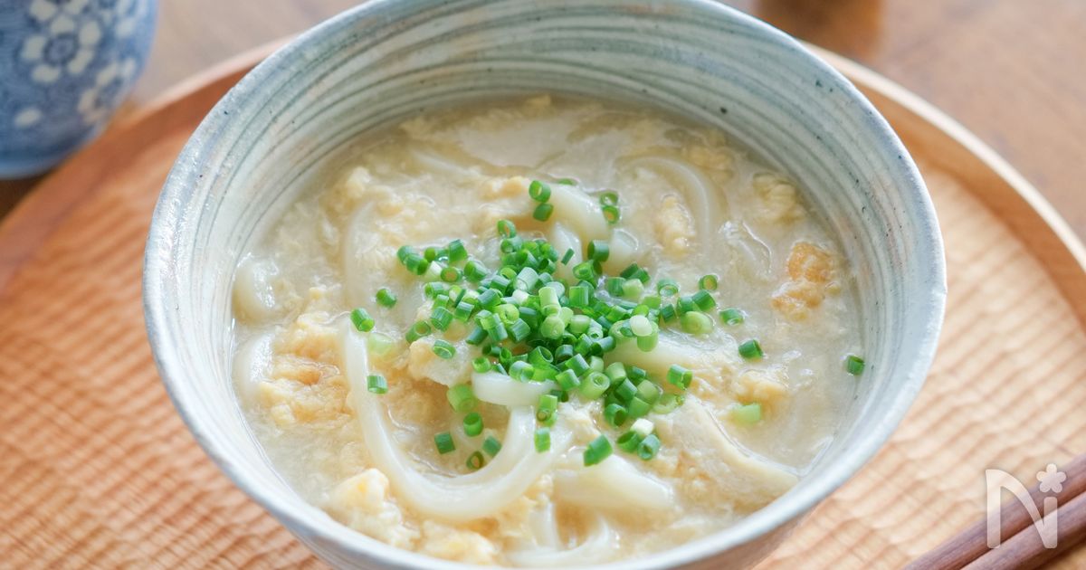 【あんかけかき玉うどん】失敗しないとろみ技！
