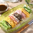 七夕に♪彩り鮮やか【錦そうめんサラダ】