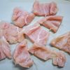 さっぱりと「鶏ささ身肉の甘酢あん炒め」の工程1