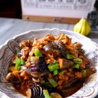 ＼ガッツリご飯に／お肉たっぷり麻婆茄子