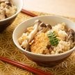 タップリきのこの炊き込みごはん