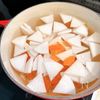 ふんわり鶏団子のどんぶり味噌汁の工程1