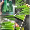 さっぱりやみつき【梅かつおオクラ】の下準備