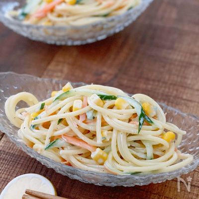 【スパゲティサラダ】お弁当にも◎