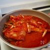 特別な日に♩【骨付きもも肉のトマト煮込み】の工程4