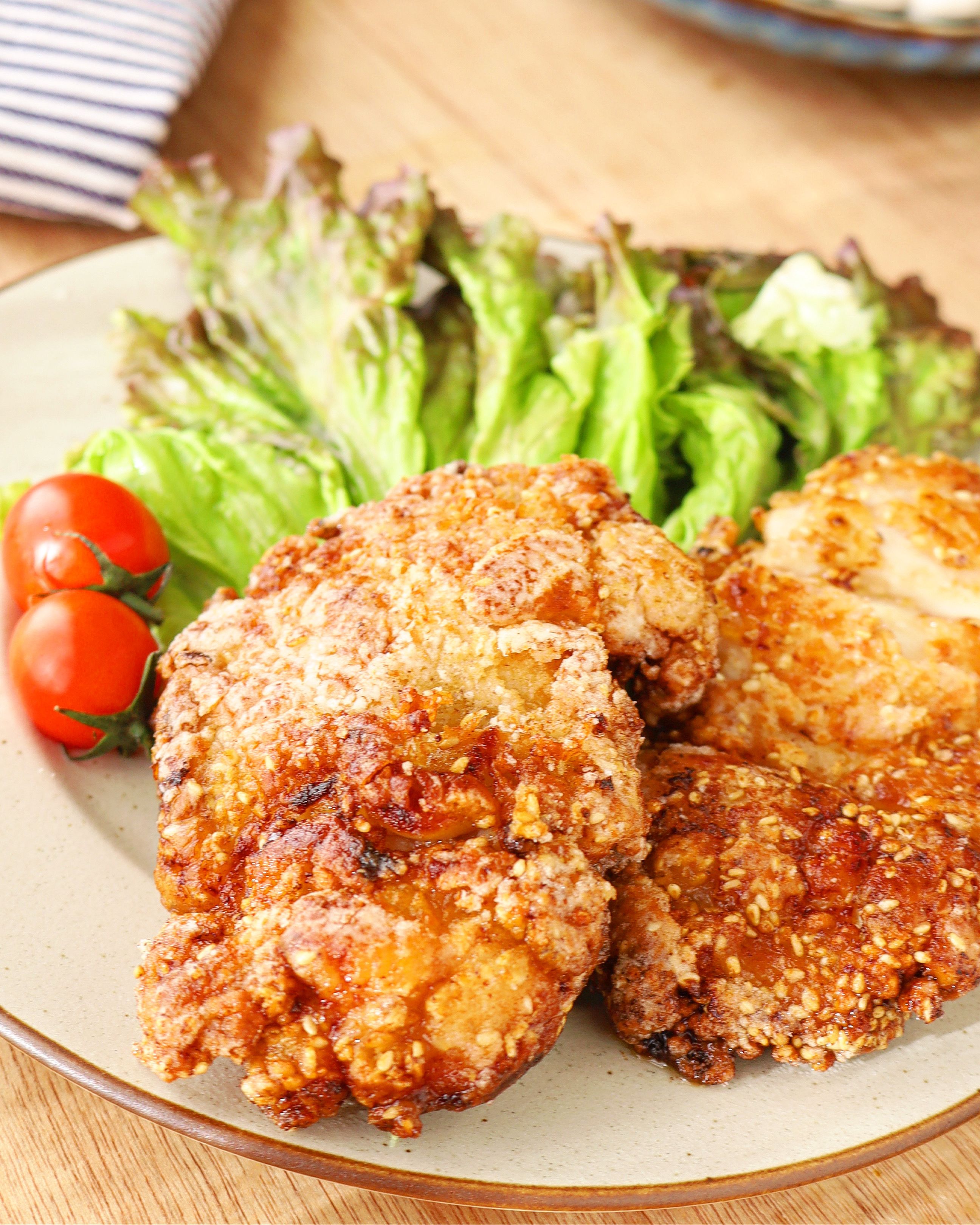 ザクザクやみつき！【味噌ごまチキン】揚げ焼きで簡単♪ | レシピ