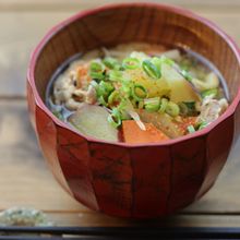 ほろっと甘いサツマイモ入り♪我が家の豚汁