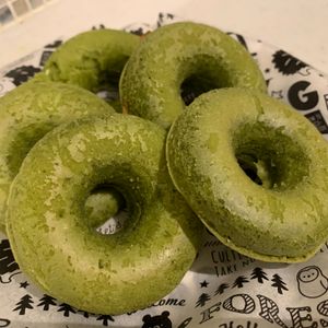 Aliceの作ってみた!投稿(抹茶クリームチーズ焼きドーナツ)