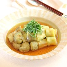 焼きなすの出汁マリネ