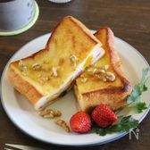 オーブンで焼くサンドフレンチトースト（スイーツver.）