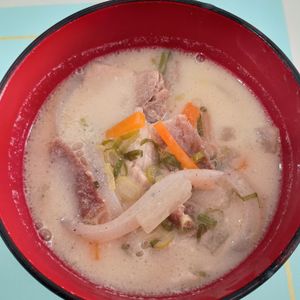 milkの作ってみた!投稿(【豚肉のかす汁】体の芯からぽっかぽか♪)