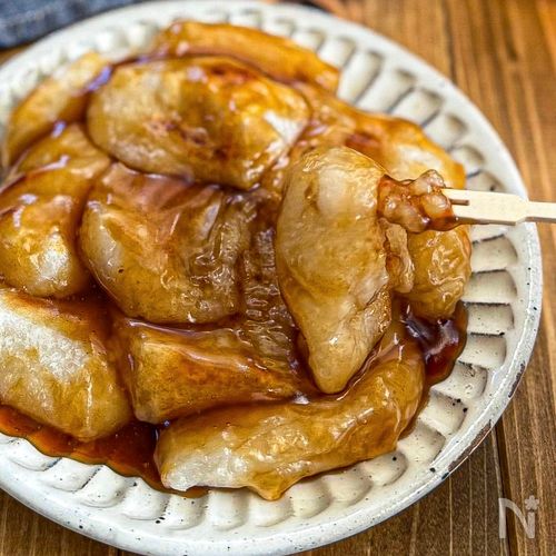 あんはレンチンでOK《みたらし♡焼きもち》