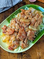 やみつきおかず💕【味噌マヨしょうが焼き】