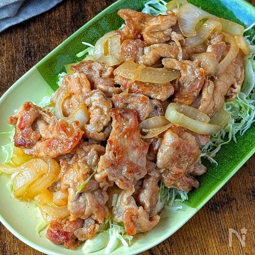 やみつきおかず💕【味噌マヨしょうが焼き】