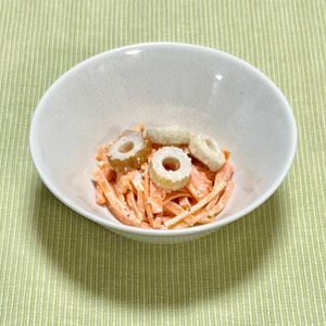 キャピタンの作ってみた!投稿(【おつまみにぴったり♡】細切りにんじんの粉チマヨサラダ♪)