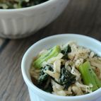 のらぼう菜と切り干し大根の煮物