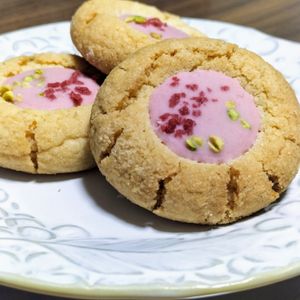 ぷぷはなの作ってみた!投稿(濃厚チョコ入り！【米粉のガナッシュクッキー】)