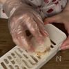 【白だしで簡単】フワフワ絶品♡居酒屋風明太とろろ焼きの下準備