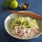 とろける！白菜と豚肉のゆずこしょう煮。ほっこり和風おかず。