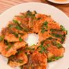 ミルクの作ってみた!投稿(【豆腐キムチヂミ】ヘルシーでもちもち!)
