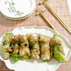 【レタスの豚巻き】材料２つでメインおかず。